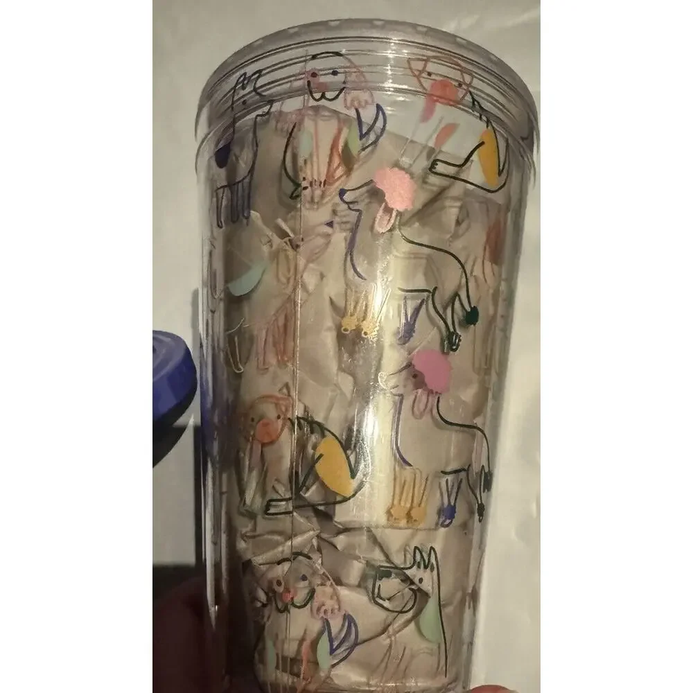 Dog Person Parker Lane Tumbler Cup Straw Dog Are My Favorite People BPA free NEW